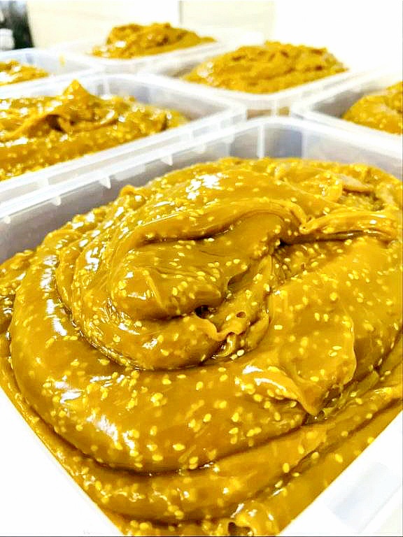 معجون جوانه گندم_ طبیعی و مقوی در طعم های متنوع